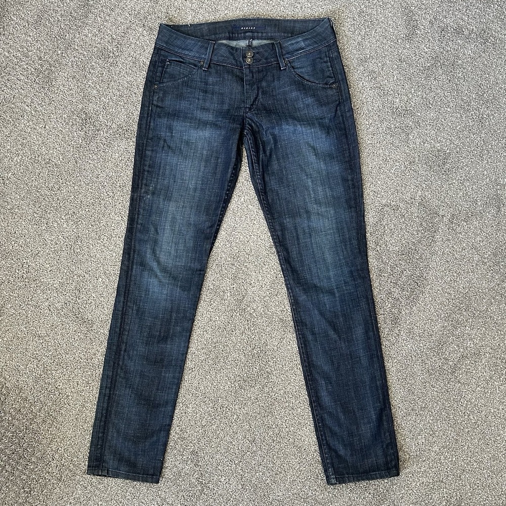 Hudson Collin Flap Skinny Dark Wash Jeans Women's Size 28 EUC